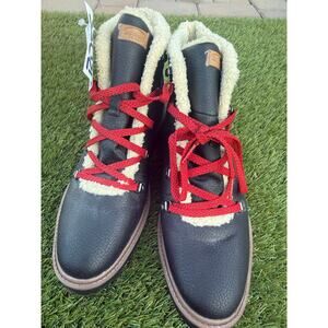 NEW Dr Scholls Boots Women's Wedge Festival / Outdoor Concert Boots Cabin Fire